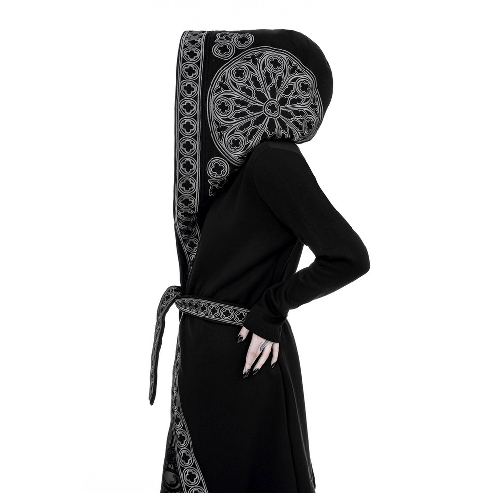 Restyle - Sacrum Long cardigan - Black